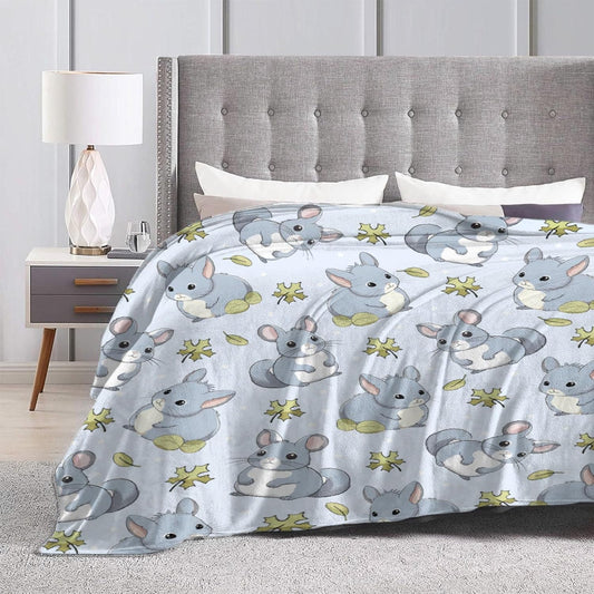 Fleece Chinchilla Blanket