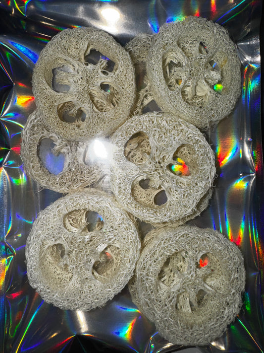 Natural Loofa Rounds